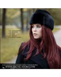 Ambassador hat, Black mink