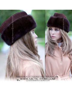 Ambassador hat, Mahogany mink
