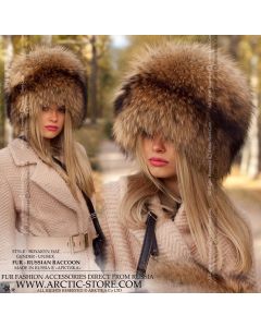 Boyaryn Luxe, Russian raccoon hat