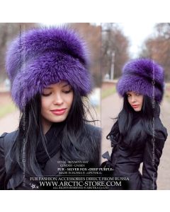 Boyaryn Luxe, Deep purple Silver fox