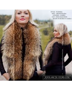 Collar 140cm, Russian raccoon