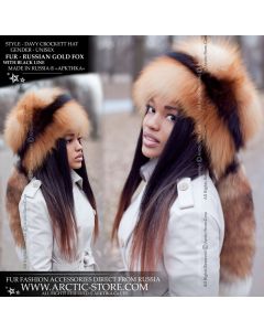 Davy Crockett, gold fox w/ typing