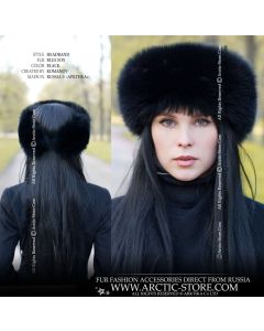 Headband - Black Fox