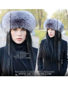 Headband - Blue Frost Fox