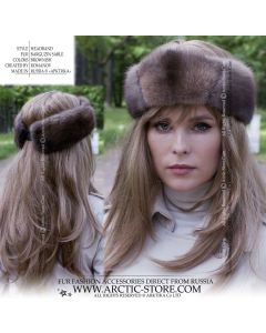 Headband (reversible) - Barguzin Sable fur