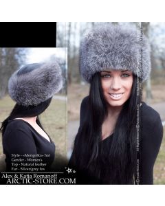 Mongolka, silver/grey fox