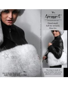 Hand muff, Polar fox