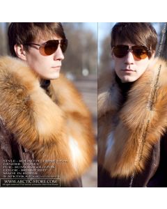 Men's pelerine, Gold fox