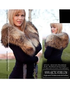 Round pelerine, Russian raccoon
