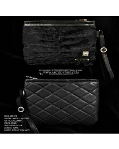 Clutch, Black Karakul model-009