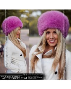 Sharik classic, pink fox