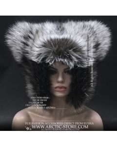 Teddy Hood - Silver Fox - Designer's Fur Hat