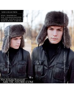 Trapper fur hat, Canadian Coon