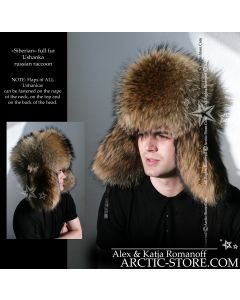 Siberian ushanka, Russian raccoon