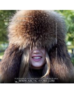 Siberian ushanka, Russian raccoon