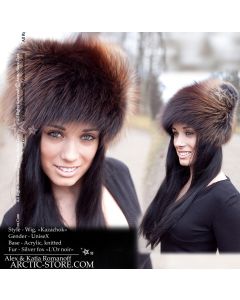 Wig - "Kazachok" Silver fox "L'Or noir"