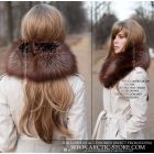 Classic collar - L'or Noir fox