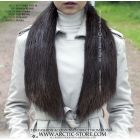 Reversible fur collar 95cm, Beaver