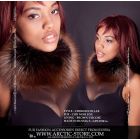 Neck collar - Choker, L'or Noir fox