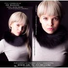 Neck collar - Choker, Black fox