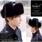 Naval officer hat, Mink Black