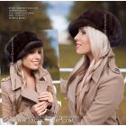 Newsboy cap, Mahogany mink