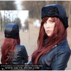 Trapper hat - Black Karakul